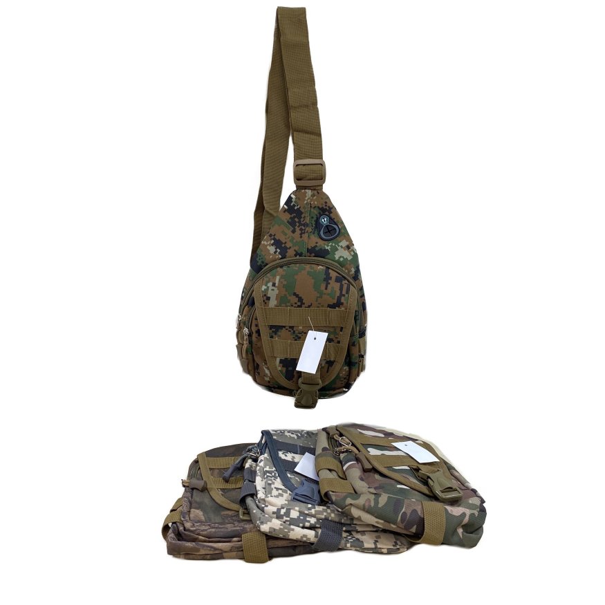 Assorted Camo Shoulder Bag